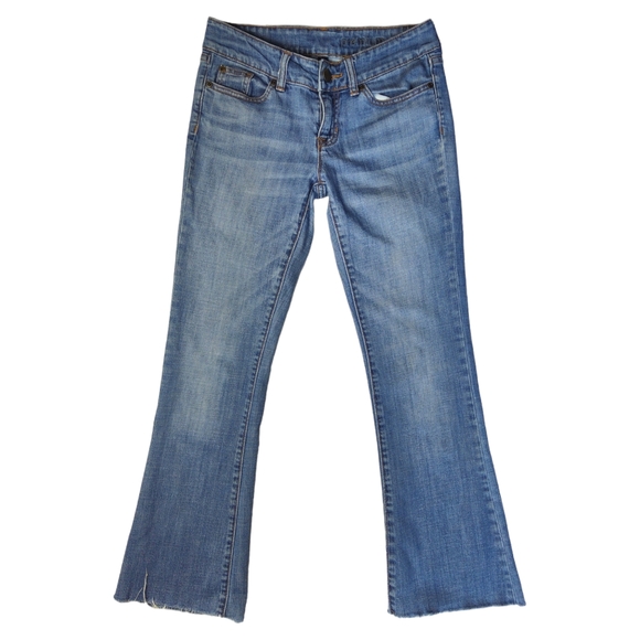 Women's Gap Factory Premium Flare Jeans Size 2/26R Denim Low Rise Bootcut 2012 - Picture 10 of 10